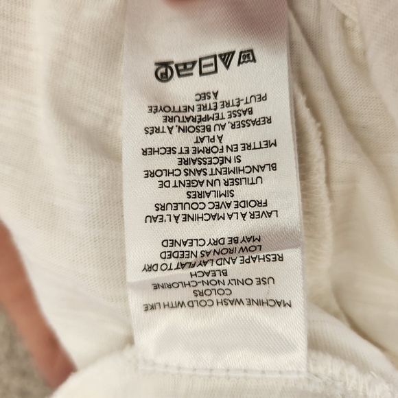 Anthropologie NWT Sustainable Ivory White Lace Sleeveless Top - XS - Picture 6 of 7